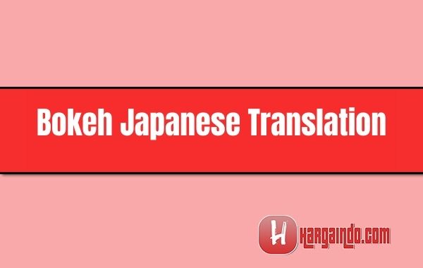 Bokeh japanese translation full version 2019