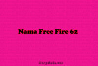 nama free fire 62