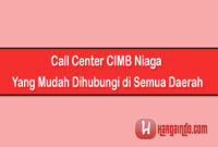 Call Center CIMB Niaga Yang Mudah Dihubungi di Semua Daerah
