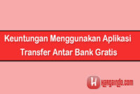Keuntungan Menggunakan Aplikasi Transfer Antar Bank Gratis