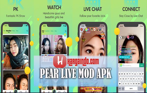 Fitur Unggulan Terbaru Aplikasi Pear Live APK Mod